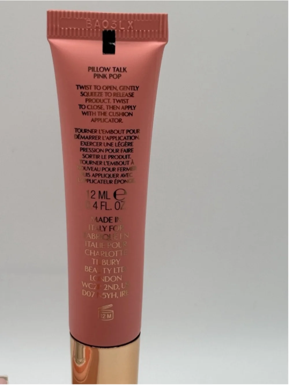 Charlotte Tilbury Pillow Talk Pink Pop Matte Beauty Blush Wand 12 mL NEW